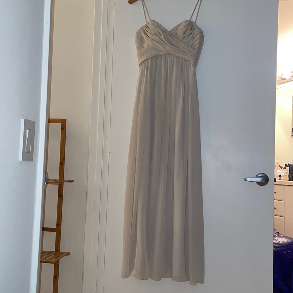 Beautiful bridesmaid dress in off white